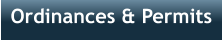 Ordinances & Permits